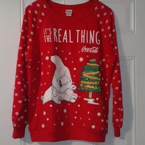 Coca Cola Christmas Sweatshirt